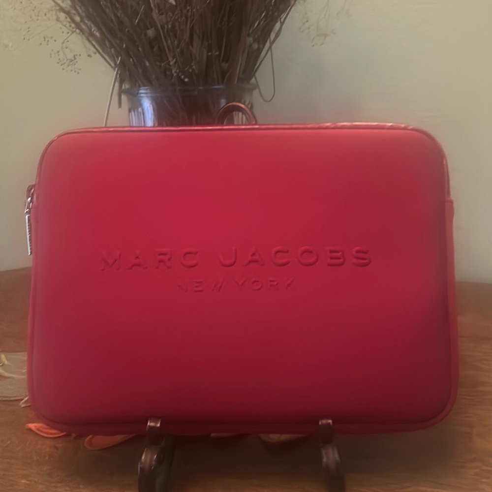 Marc Jacobs Red Neoprene Computer Case
